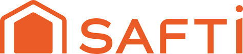 Logo SAFTI, réseau immobilier international