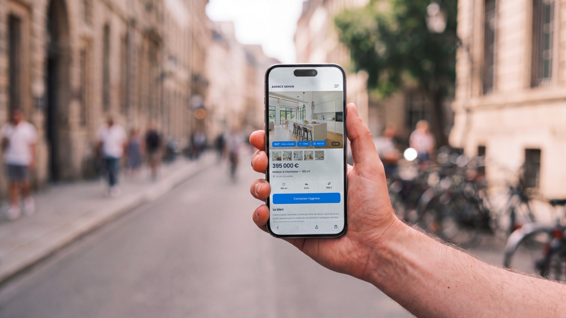 Vitrine digitale immobilier après l'interdiction de la pige à froid
