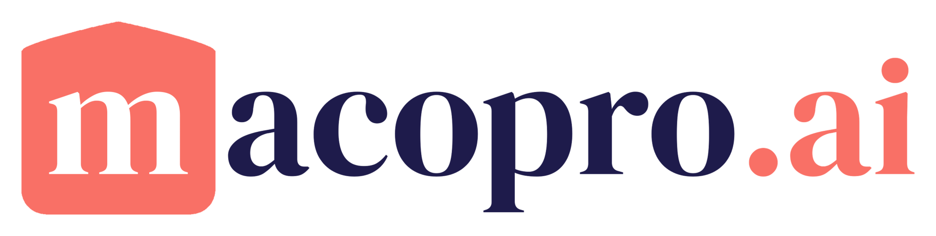 Logo de macopro.ai, l'IA de la copropriété pour les conseils syndicaux et les copropriétaires